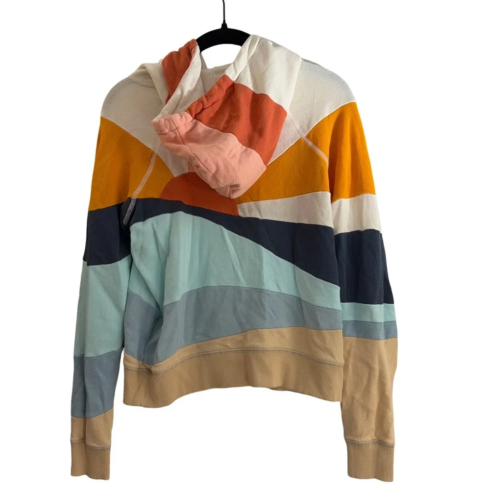 Faherty Soleil Sun Print Abstract Women's Hoodie - Picture 3 of 6